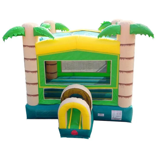 Modular Tropical Inflatable Bounce House with Blower